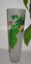 glass vases,glass vase,flower vases,hand painted flower vase